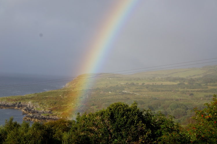 rainbow over Kells